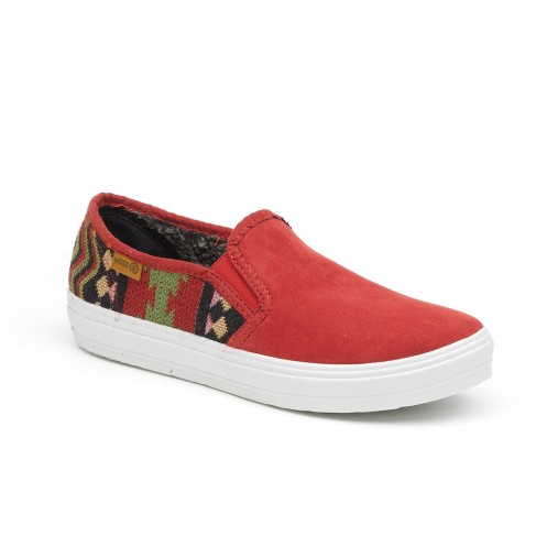 Natural World Ethnic Ultrasuede Rojo Natural World Ethnic Ultrasuede Rojo